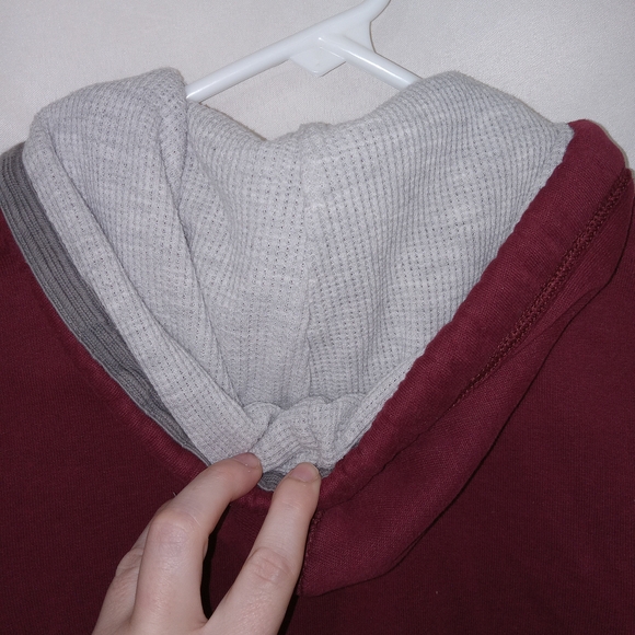 Abercrombie Kids zip up jacket size L Rugged look Fleece lining - Picture 5 of 10